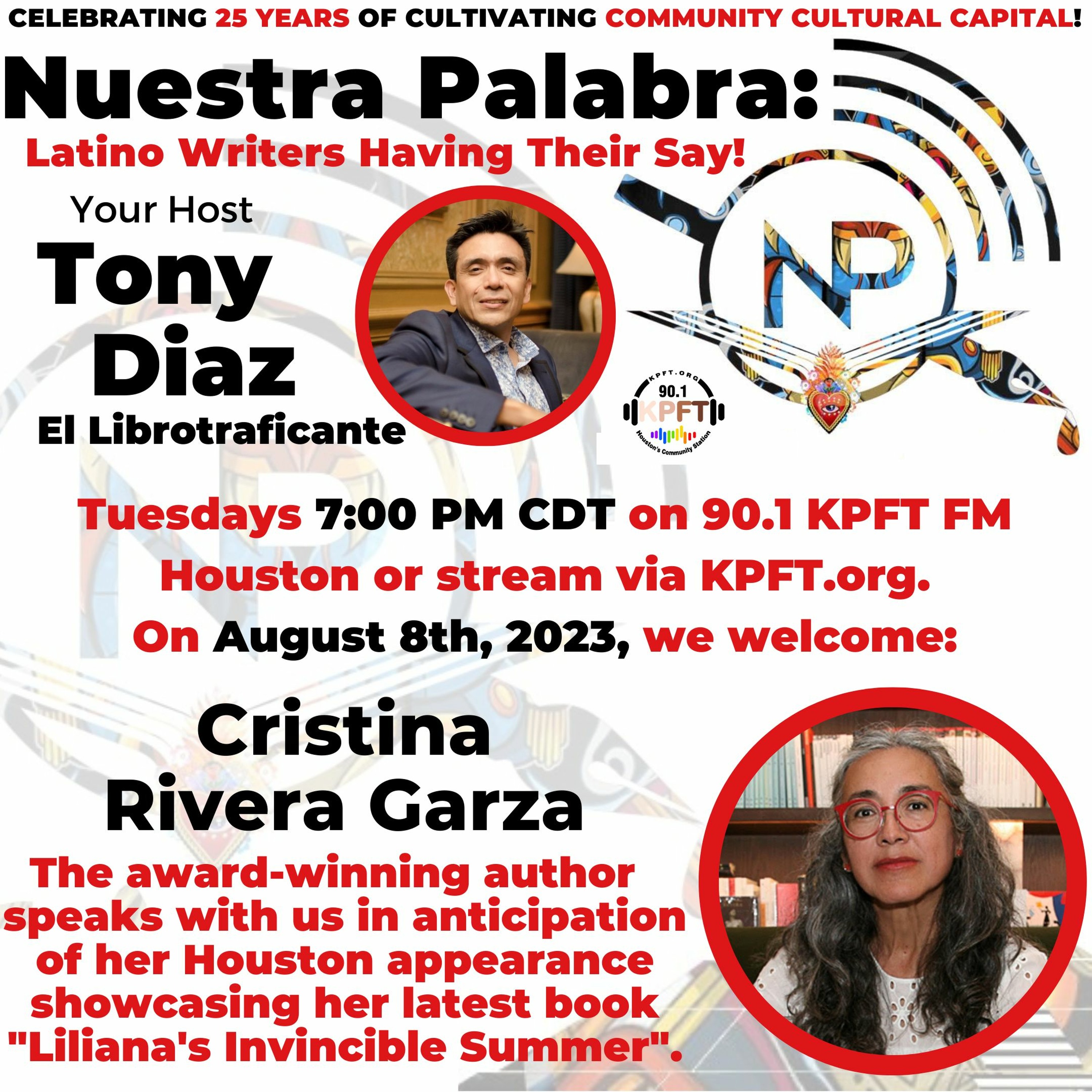 Nuestra Palabra: Latino Writers Have Their Say w/ Tony Diaz