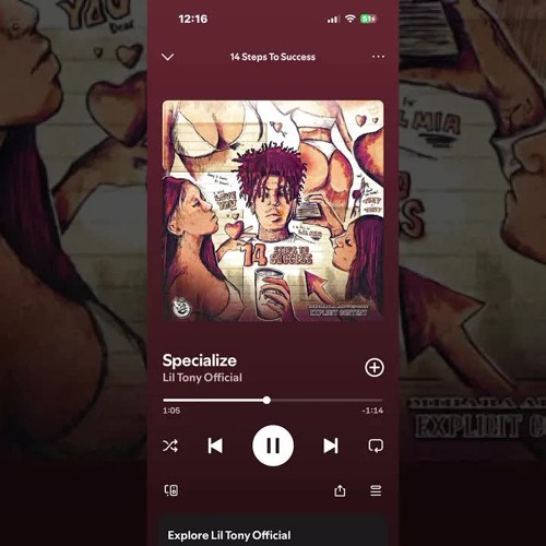 Specialize- lil Tony