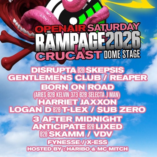 Crucast x Rampage Open Air Festival 2026 - Gentlemens Club