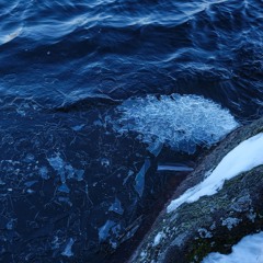 Ice Floes, Waves and Wind, Lake Stora Trehörningen, Tiveden, SE,  MKH 8040 ORTF, 2023/04/01 15:46:53