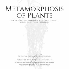 Metamorphosis of Plants