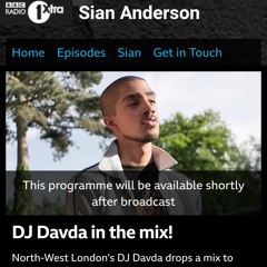 Guest Mix for Sian Anderson on BBC 1Xtra (June 2020)