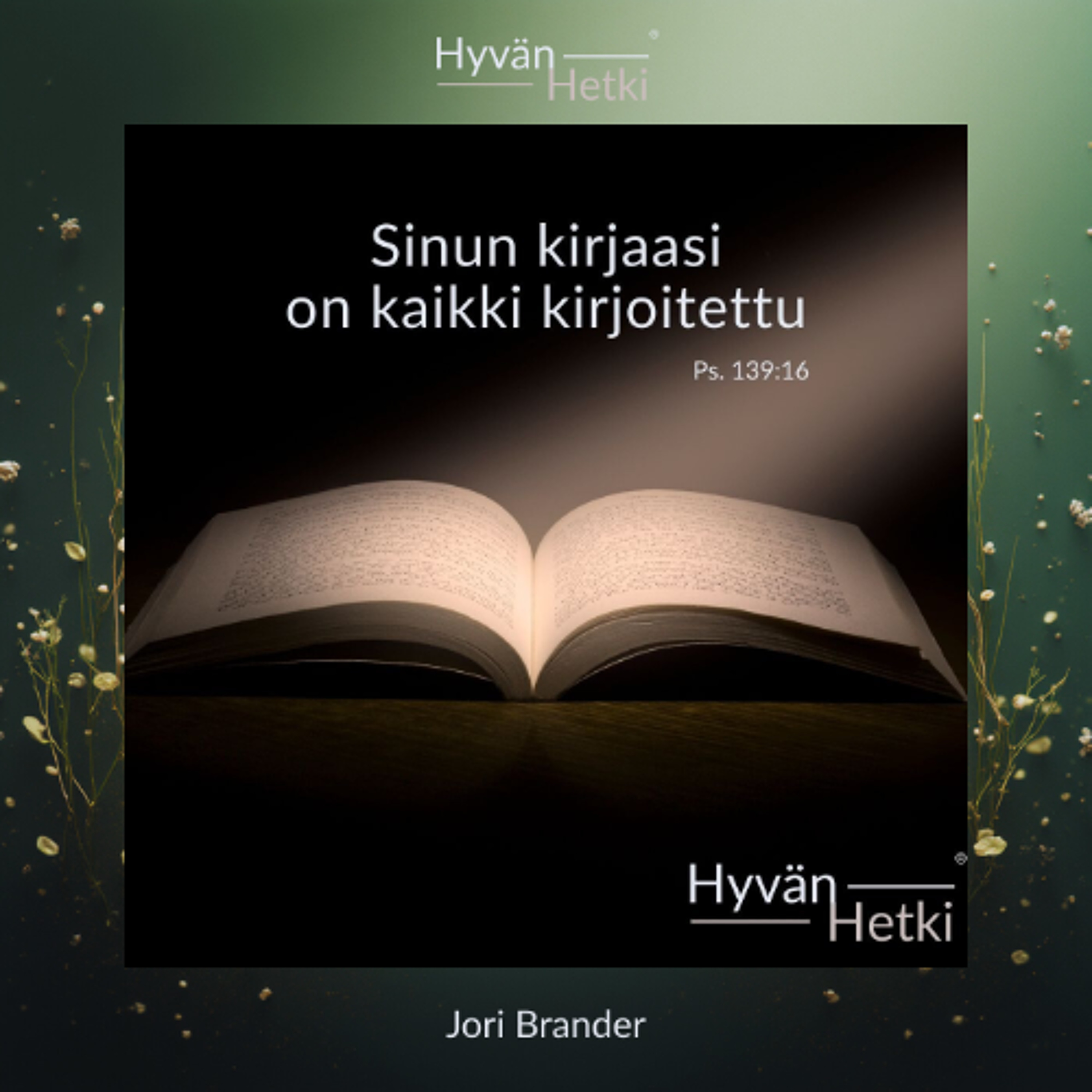 Sinun kirjaasi on kaikki kirjoitettu (17.01.2026) episode artwork