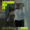 SEVEN x HÖR Berlin May 2025: Daisy Weweh b2b Najeh DJ mix artwork - Electronic music tracklist cover image