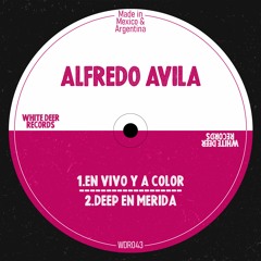 WDR043 - Alfredo Ávila - Deep En Merida (White Deer Records)