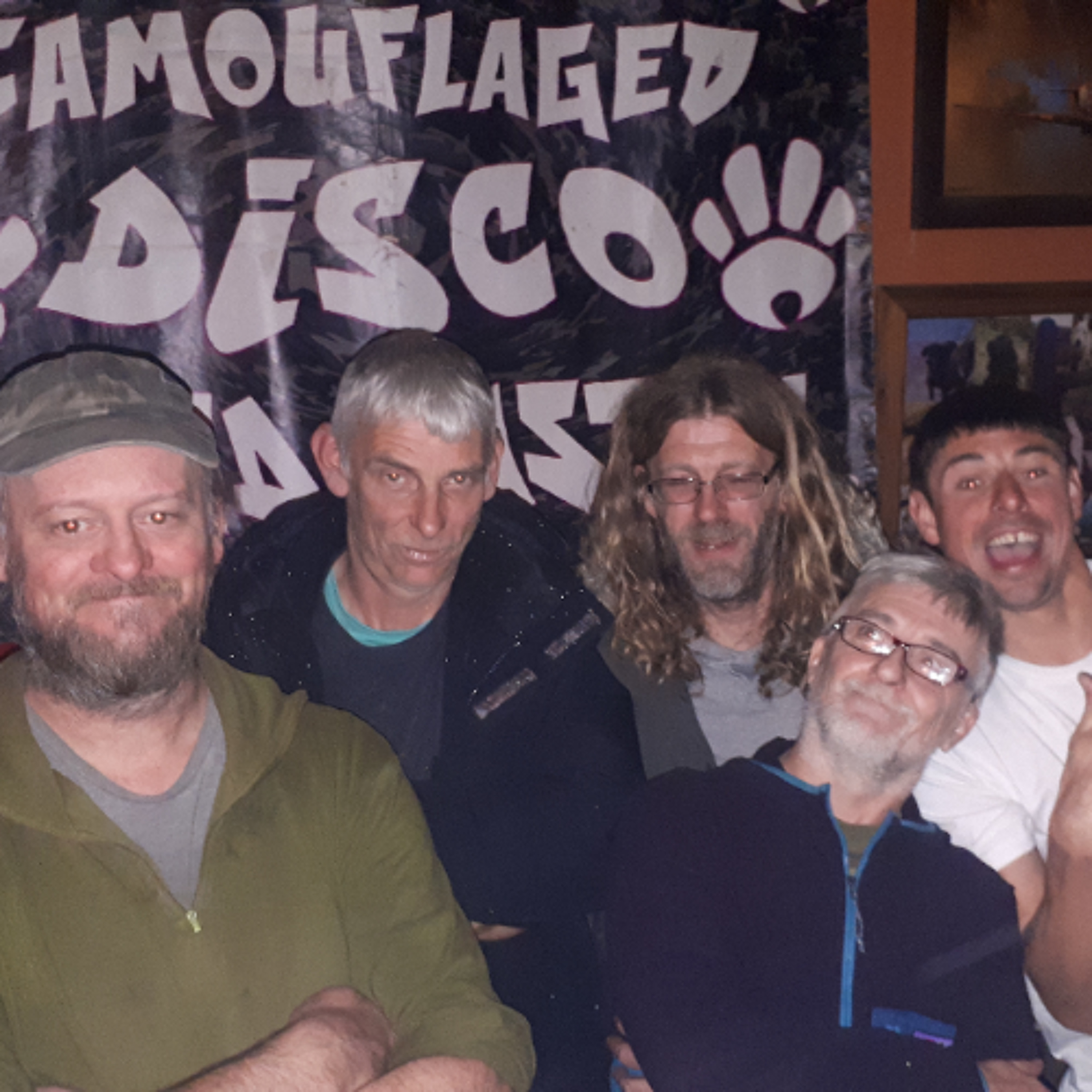 Camouflaged Disco old skool reunion part 2 episode artwork