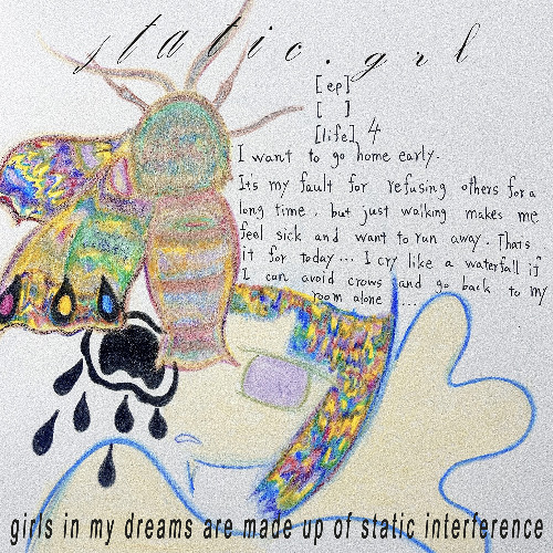 girls in my dreams are made up of static interference