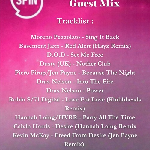 Dylan Foley Spin103 Guest Mix