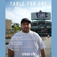 Table For One 014: #AnjunaUnlocked Edition