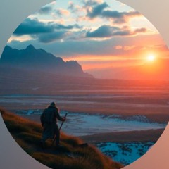 Géant au crépuscule