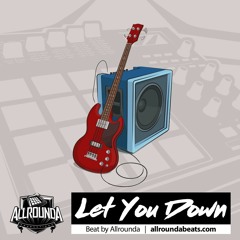 "Let You Down" ~ Inspiring Guitar Beat | XXXtentacion Type Beat Instrumental