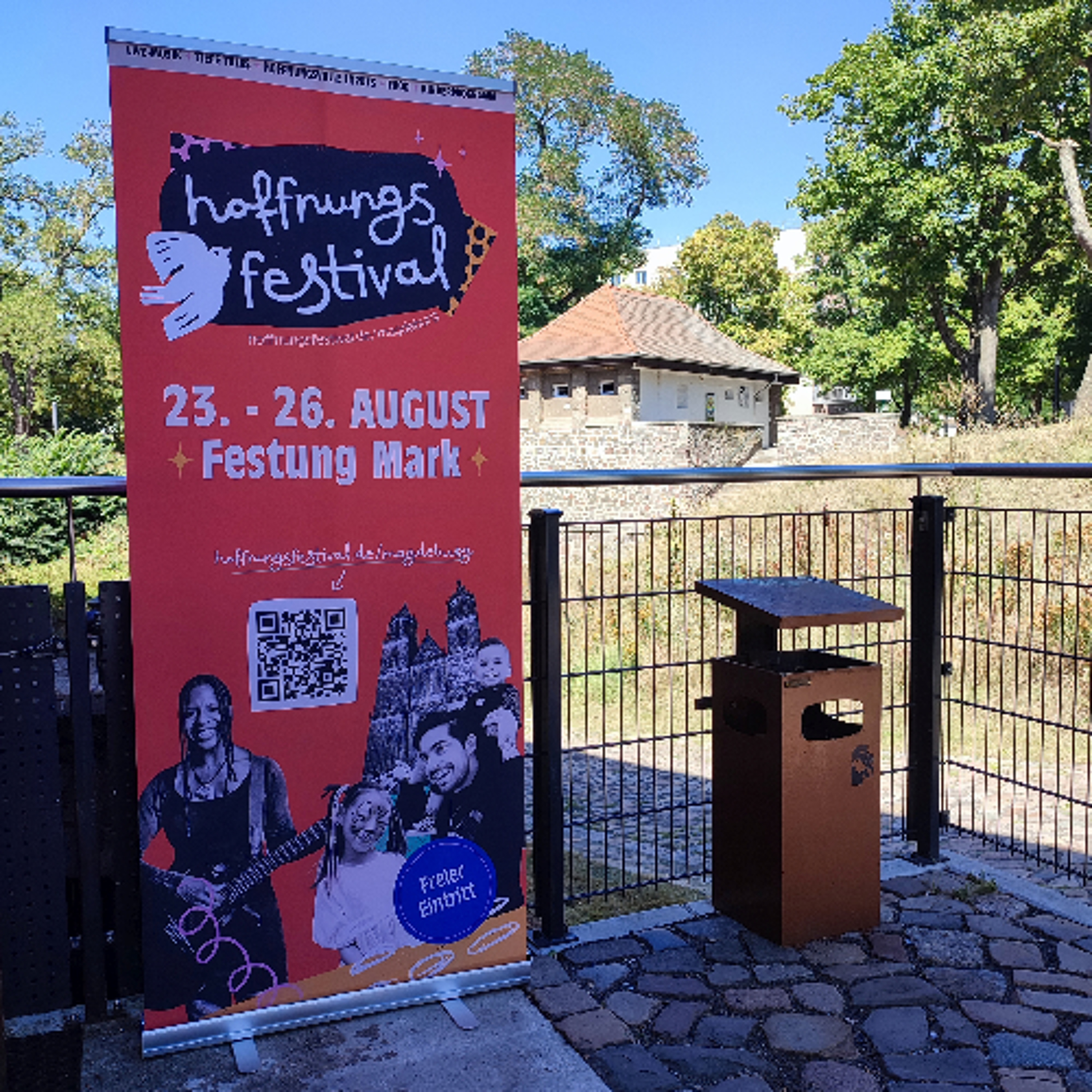 Hoffnungsfestival: Brücken bauen, die mehr als 7,5  Tonnen aushalten
