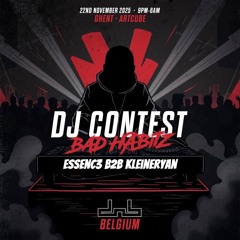 {WINNING ENTRY} Essenc3 B2B KleineRyan - DJ CONTEST DNB ALLSTARS BELGIUM