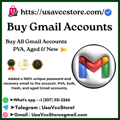 Buy Gmail Accounts , Aged 1$ Per Mail