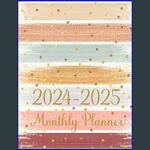 Stream 📖 20242025 Monthly Planner Two year Agenda Calendar with