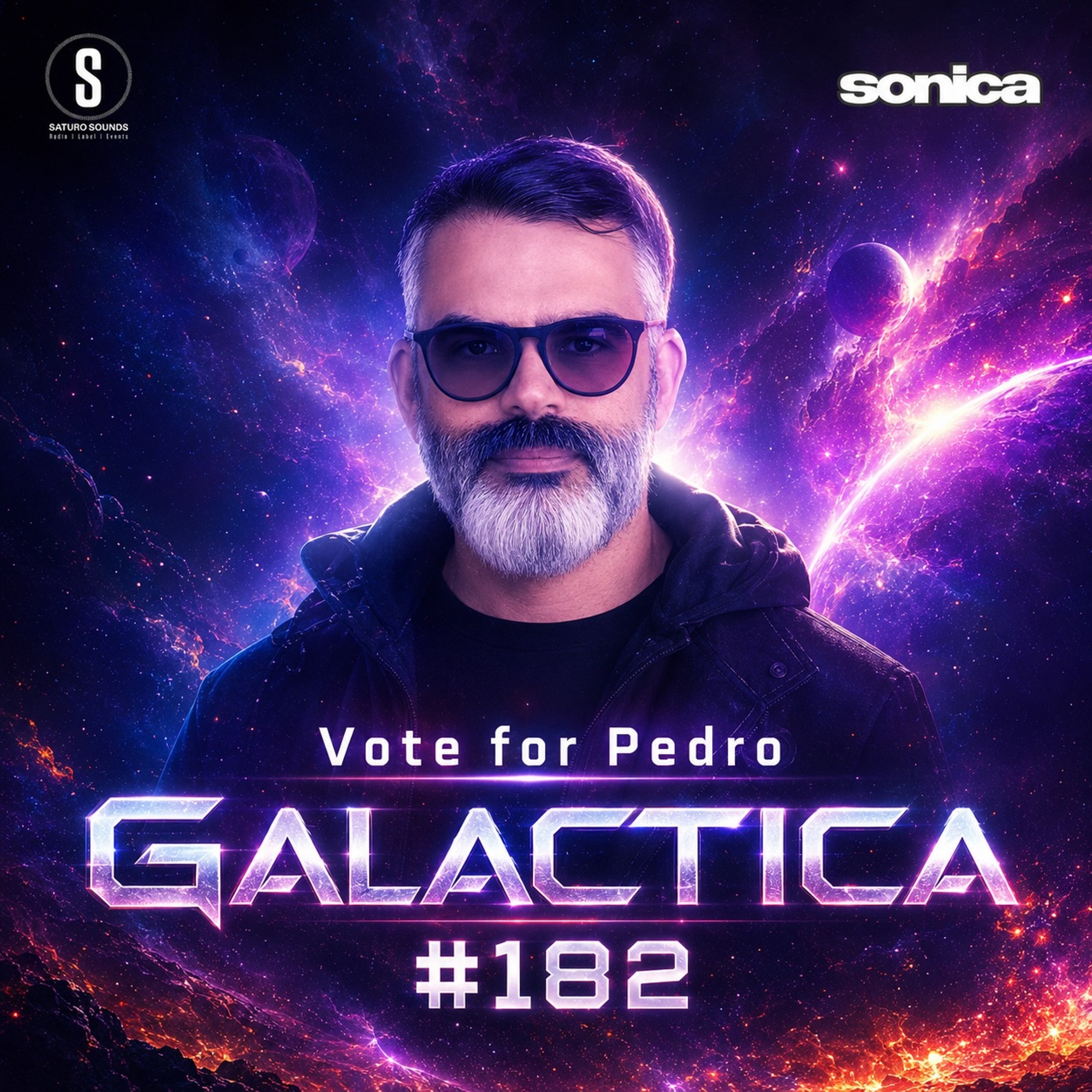 GALACTICA #182 guest mix: Vote for Pedro episode artwork