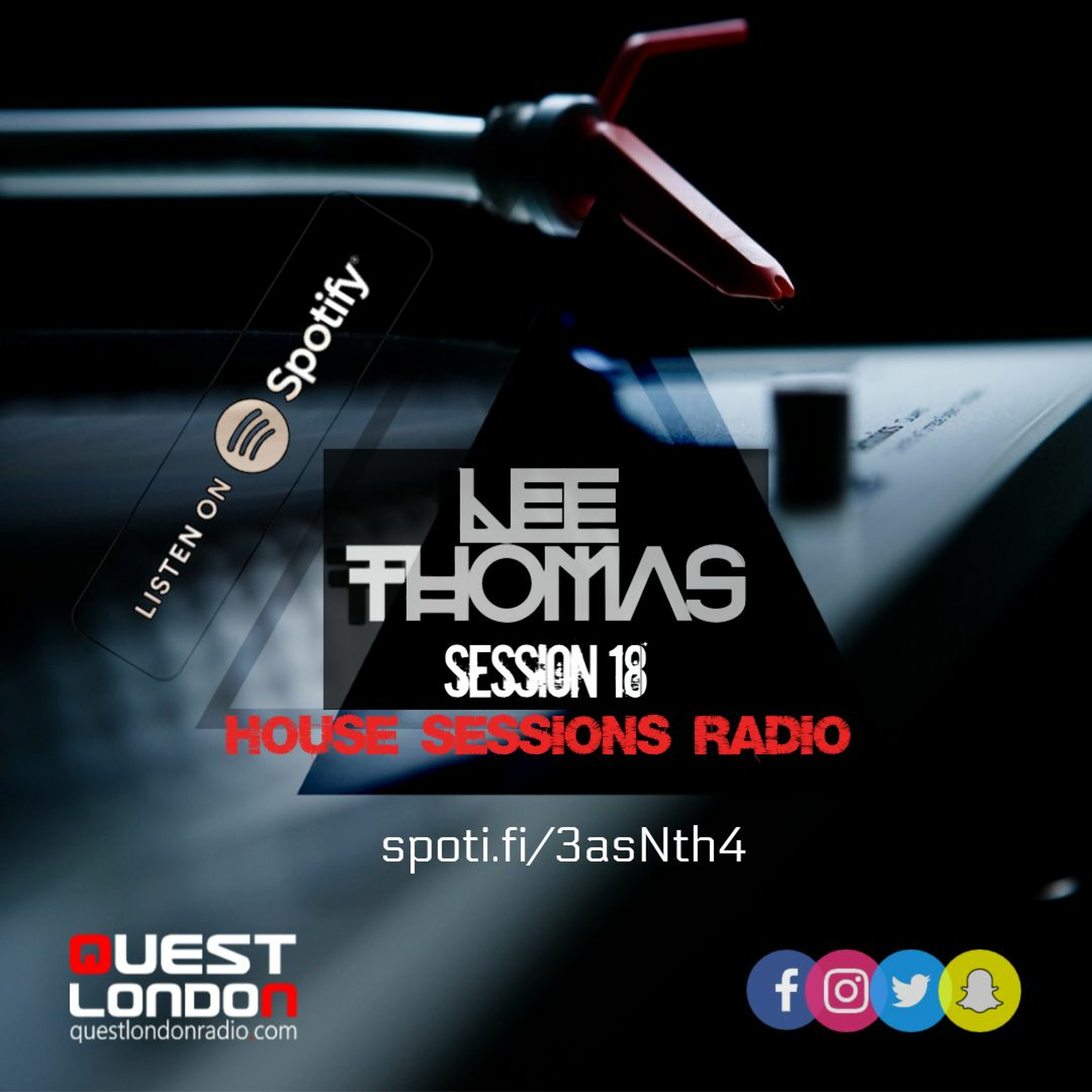 House Sessions Radio 18 (-Chart-Mashups-Bootlegs-)Featured on QuestLondonRadio 19.03.20 episode artwork