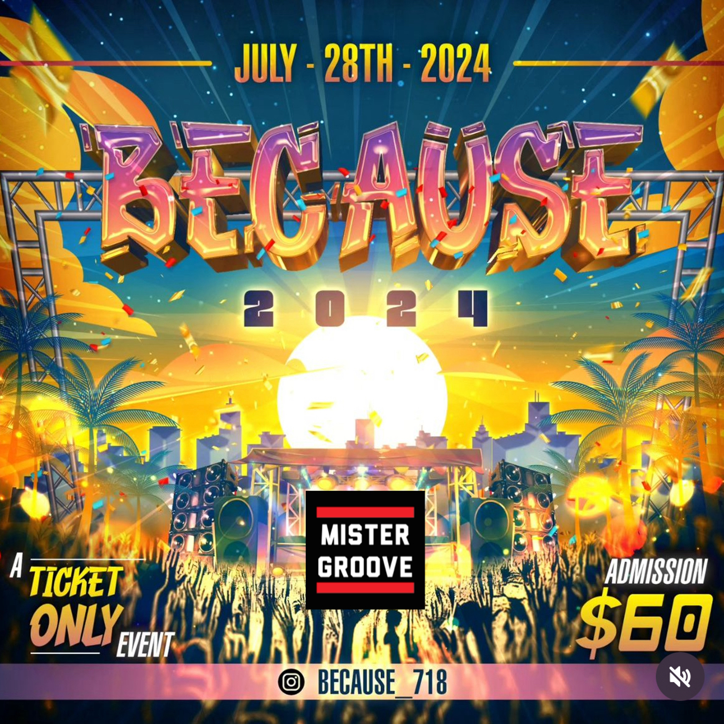 "BECAUSE" Promo Mix 2024 episode artwork