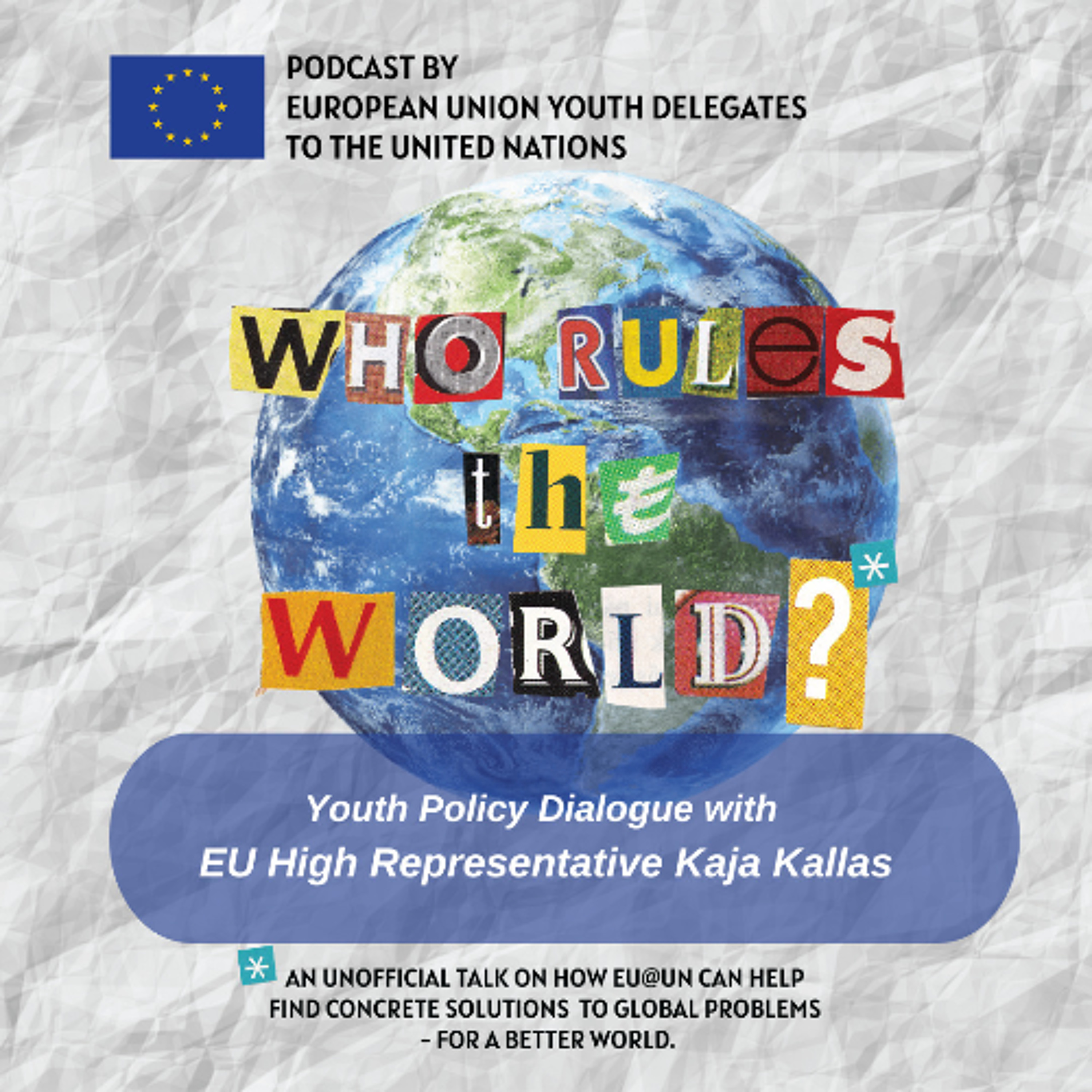 Episode 37 - Youth Policy Dialogue with EU High Representative Kaja Kallas episode artwork