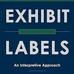 Exhibit Labels: An Interpretive Approach BY: Beverly Serrell (Author) Literary work%)