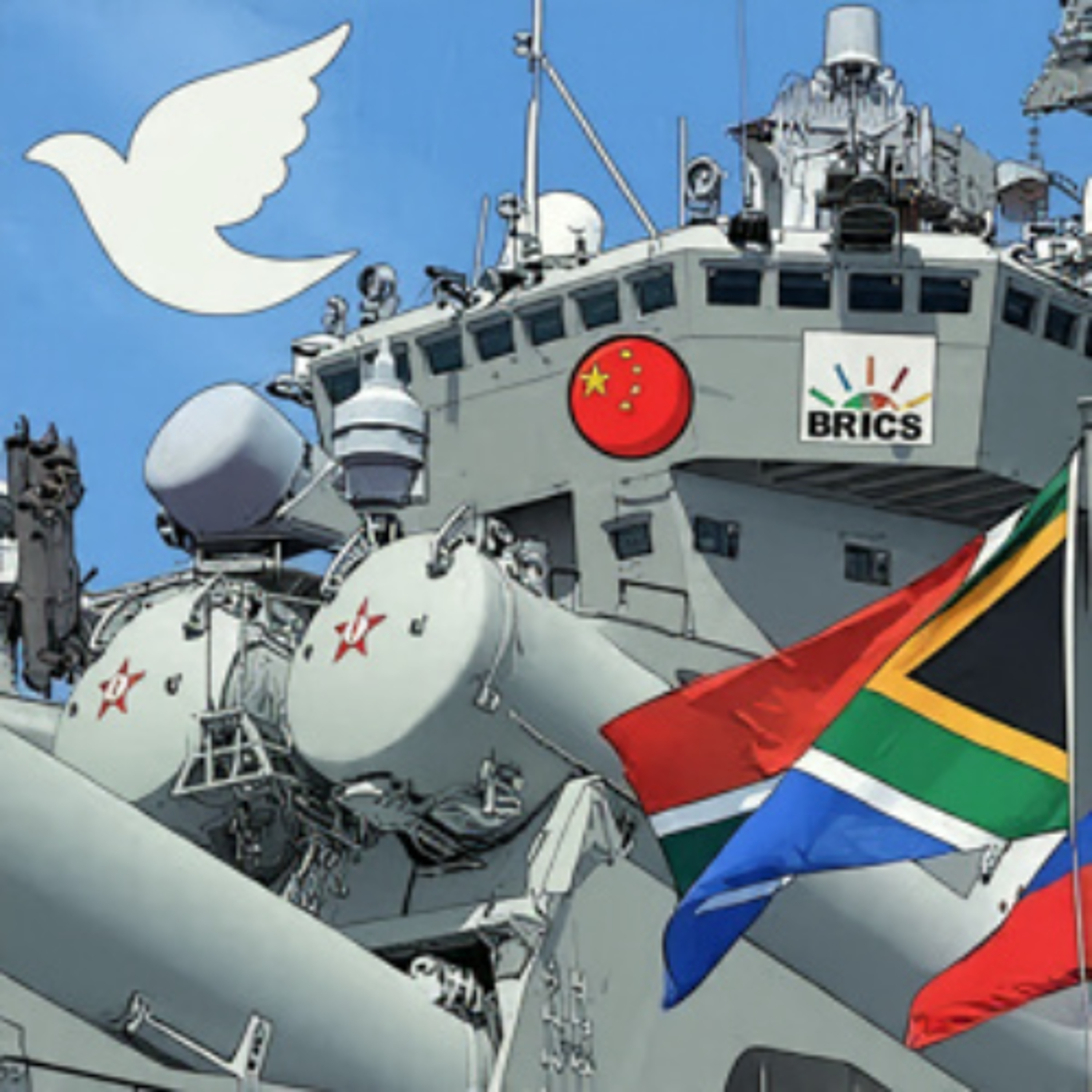 South Africa, BRICS Naval Drills, China, Iran & Why Nations Must Fear God episode artwork