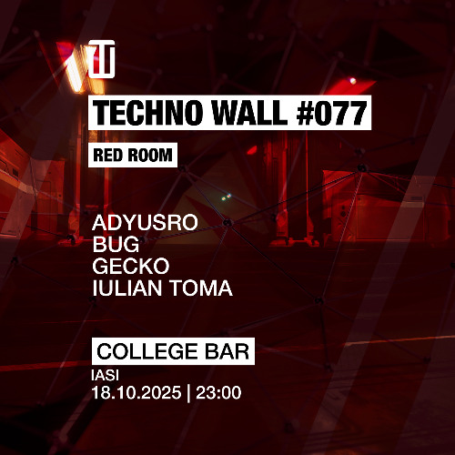 Techno Wall #077 - Red Room - 18.10.2025