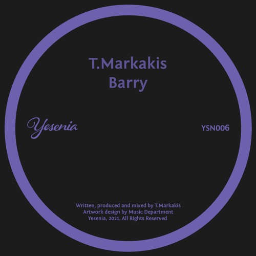 PREMIERE: T.Markakis - Barry  [Yesenia]