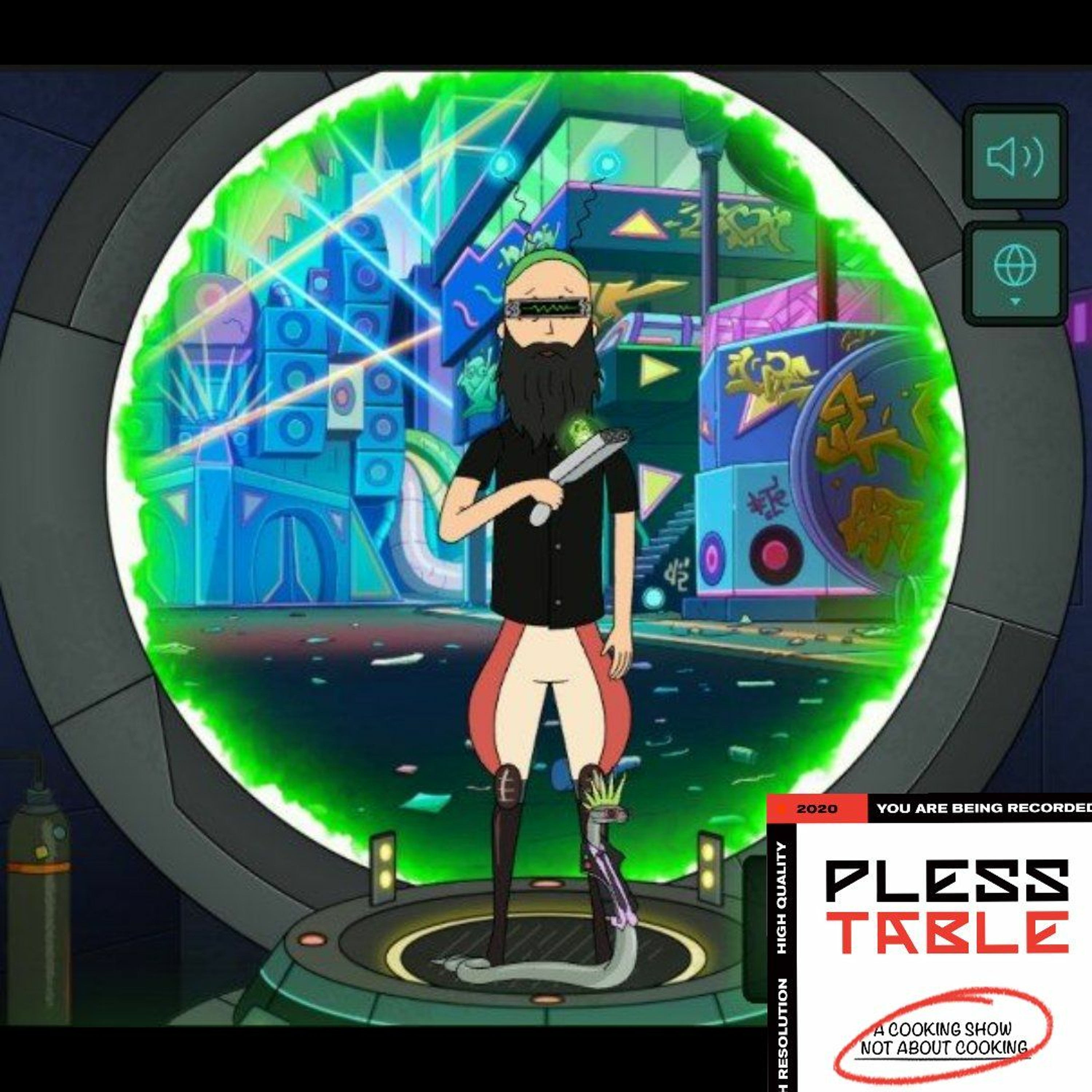 PlessTable: A cooking show not about cooking