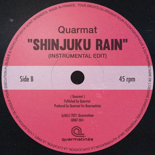 Shinjuku Rain [Instrumental edit]