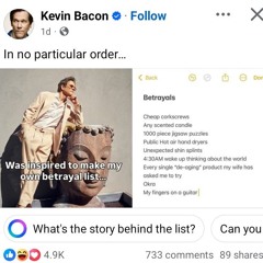 Six Degrees of a Betrayal