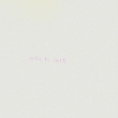 helper - note to self w/ aftrr