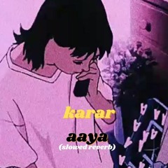 Dil ko karar Aaya - (slowed reverb)🌊🖤 | Sidharth Shukla & Neha Sharma | Neha Kakkar & YasserDesai