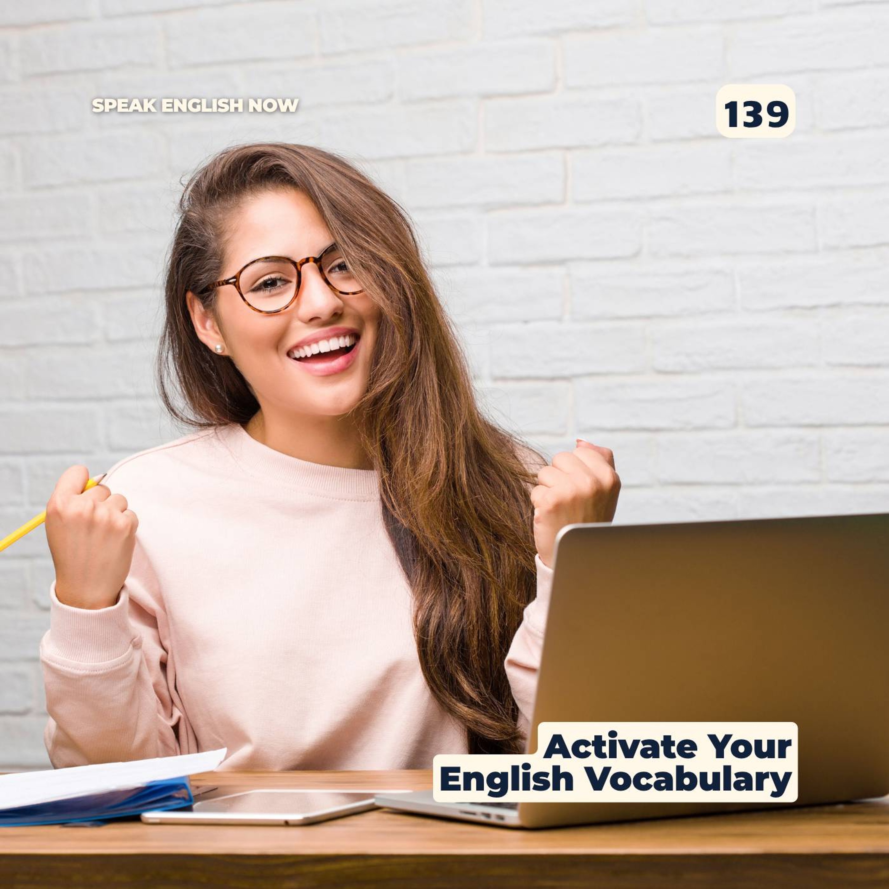 #139 How to activate your English vocabulary - ESL episode artwork