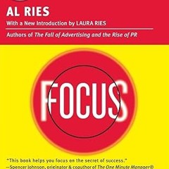 ✔PDF/✔READ Focus: The Future of Your Company Depends on It