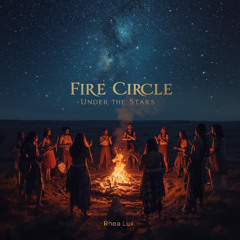 Fire Circle Under the Stars