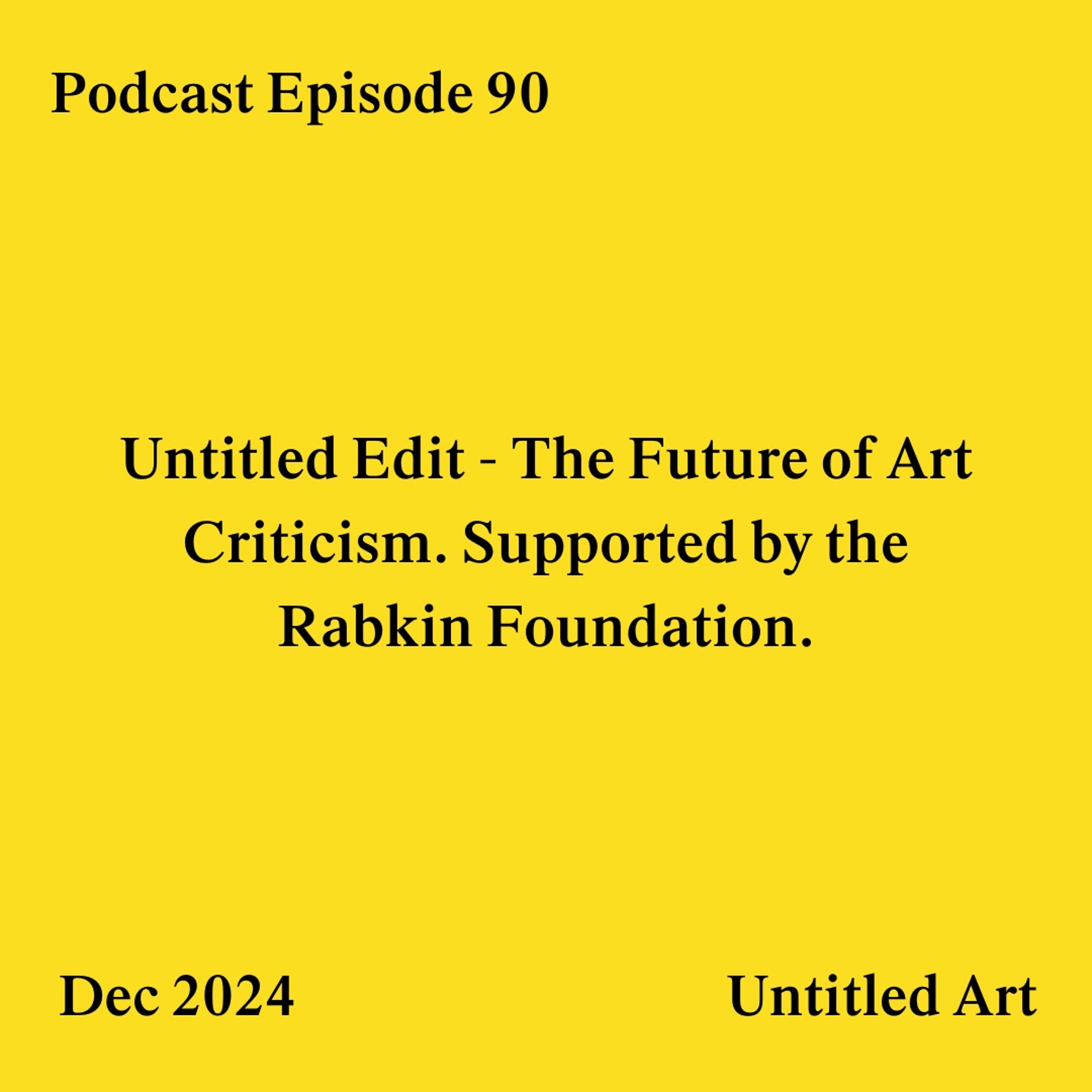 Untitled Art Podcast