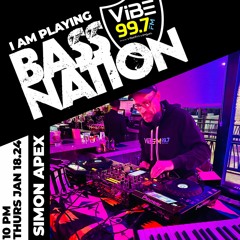 Simon Apex - Live @Bass Nation 1.18.2024 on ViBE 99.7FM Las Vegas!