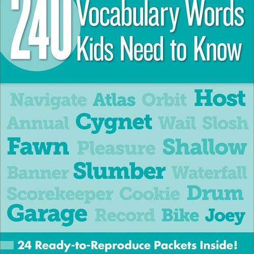 Read EBOOK 240 Vocabulary Words Kids Need to Know: Grade 3: 24 Ready-to-reproduce Packets