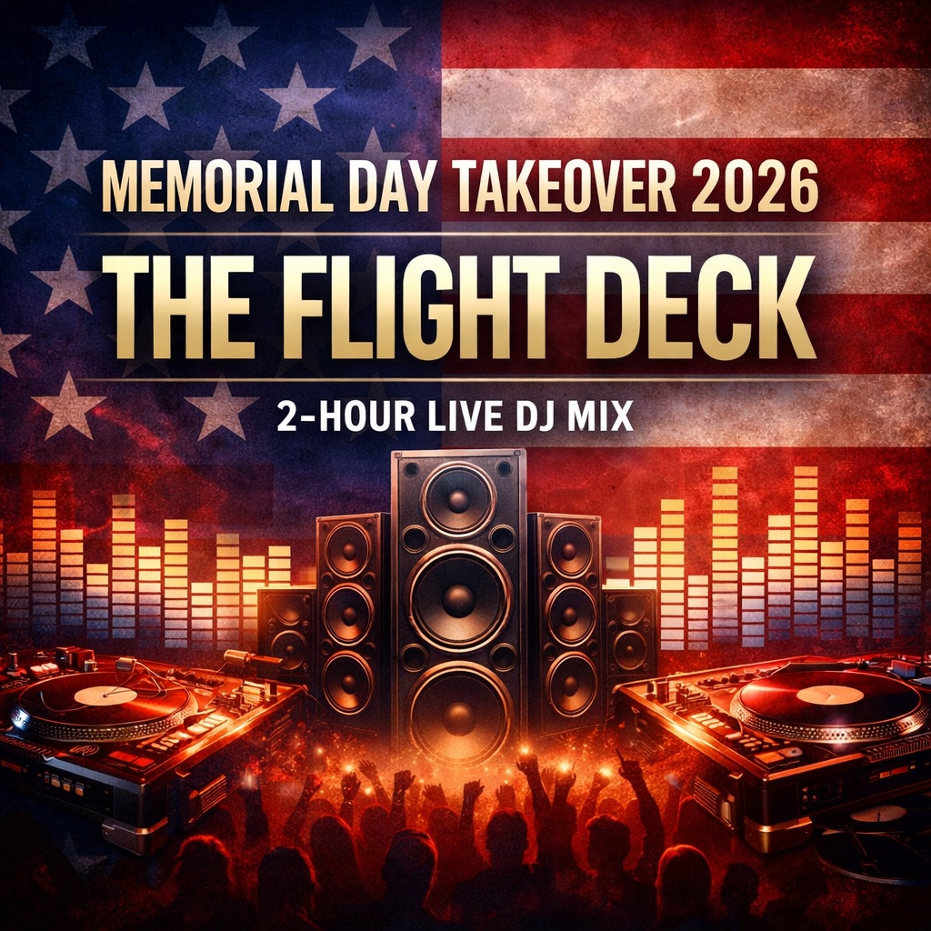 Memorial Day Takeover 2026 – The Flight Deck (2‑Hour Live DJ Mix) episode artwork