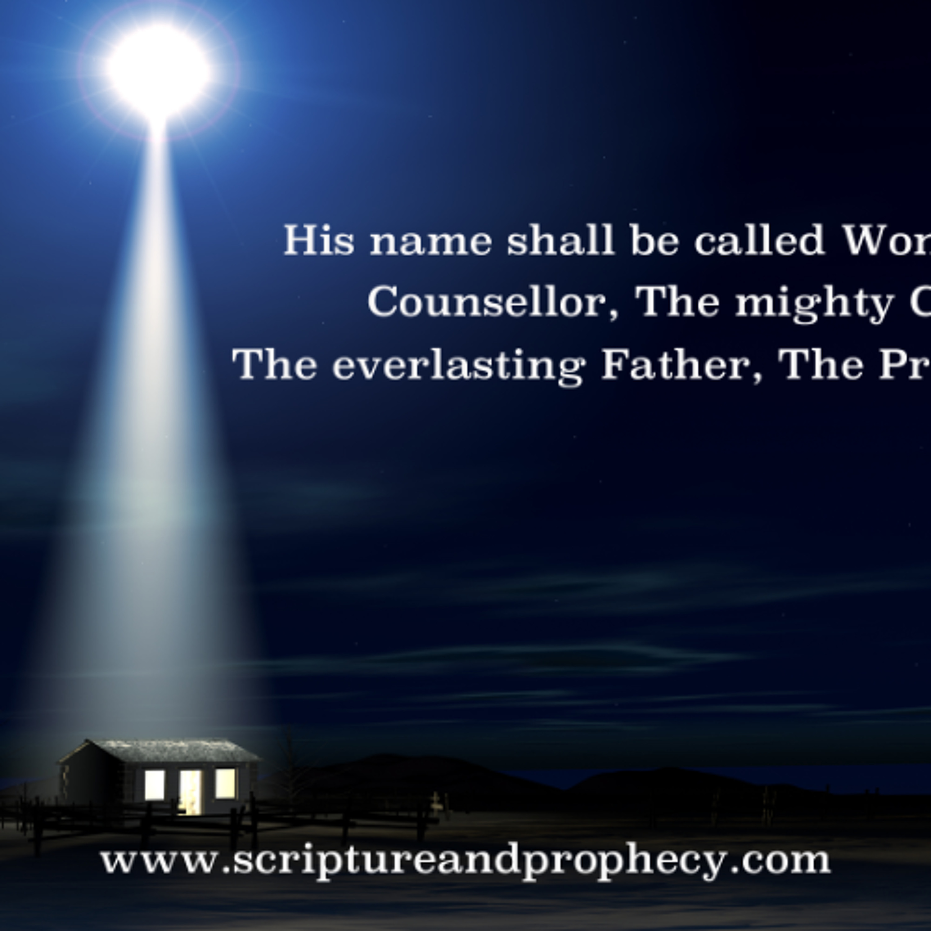 Scripture & Prophecy - Weekly Bible Studies