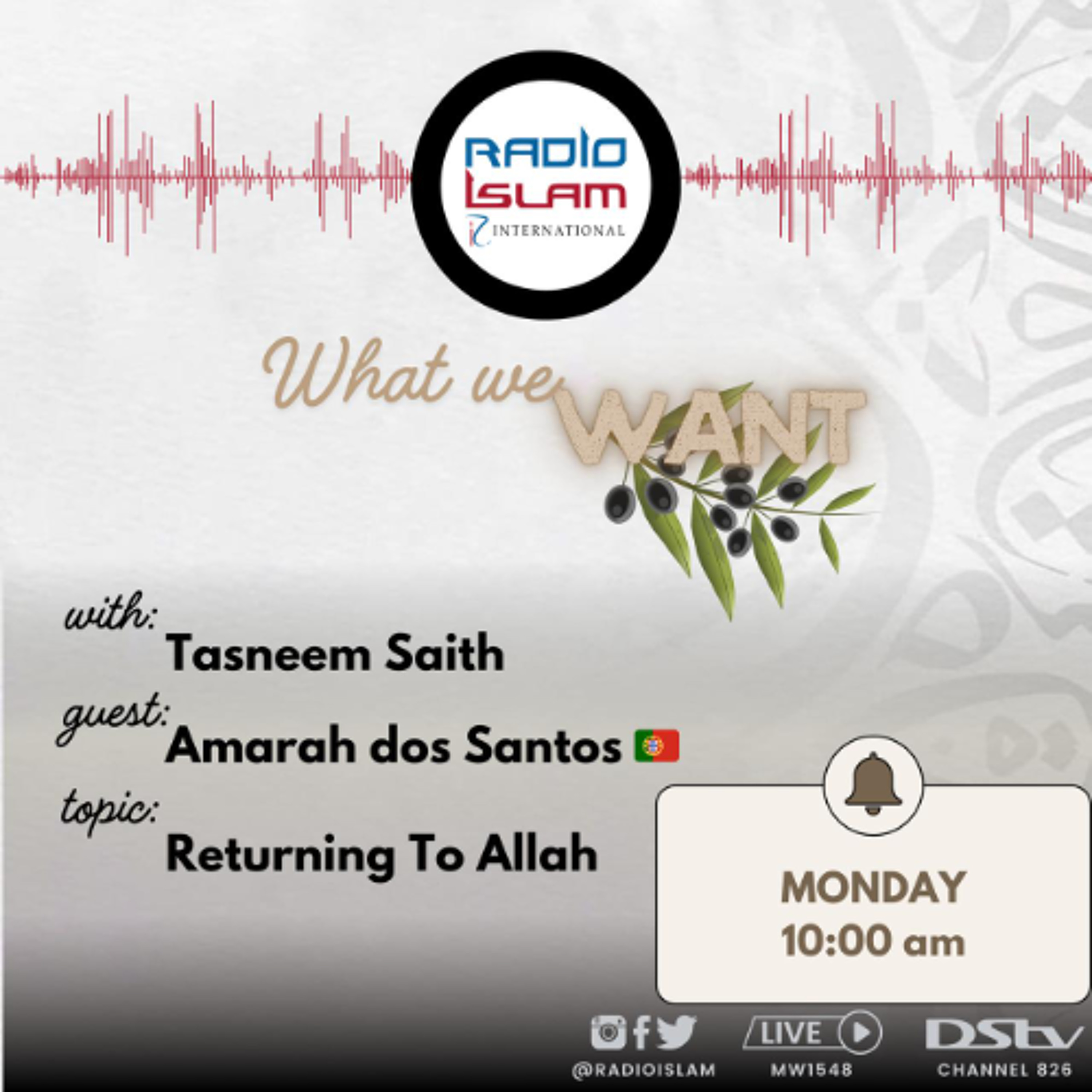 What We Want - Returning to Allah