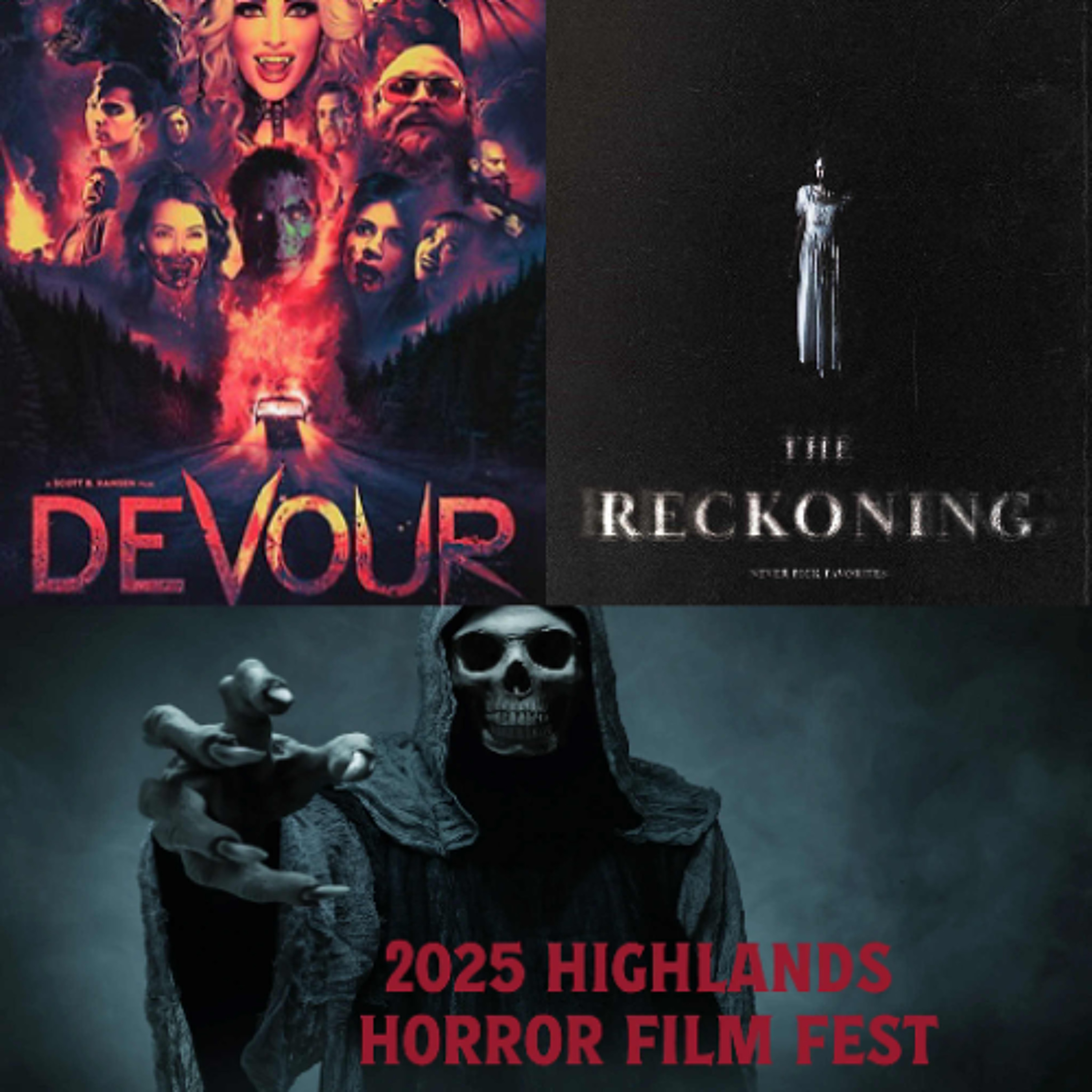 HHR Ep. 481: 2025 Highlands Horror Film Fest Feature Film Preview Panel (Devour & The Reckoning) episode artwork