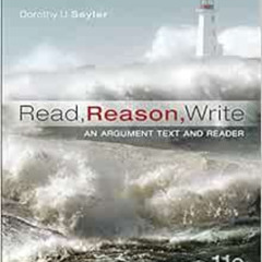 [Get] EBOOK 📩 Read, Reason, Write by Dorothy Seyler KINDLE PDF EBOOK EPUB