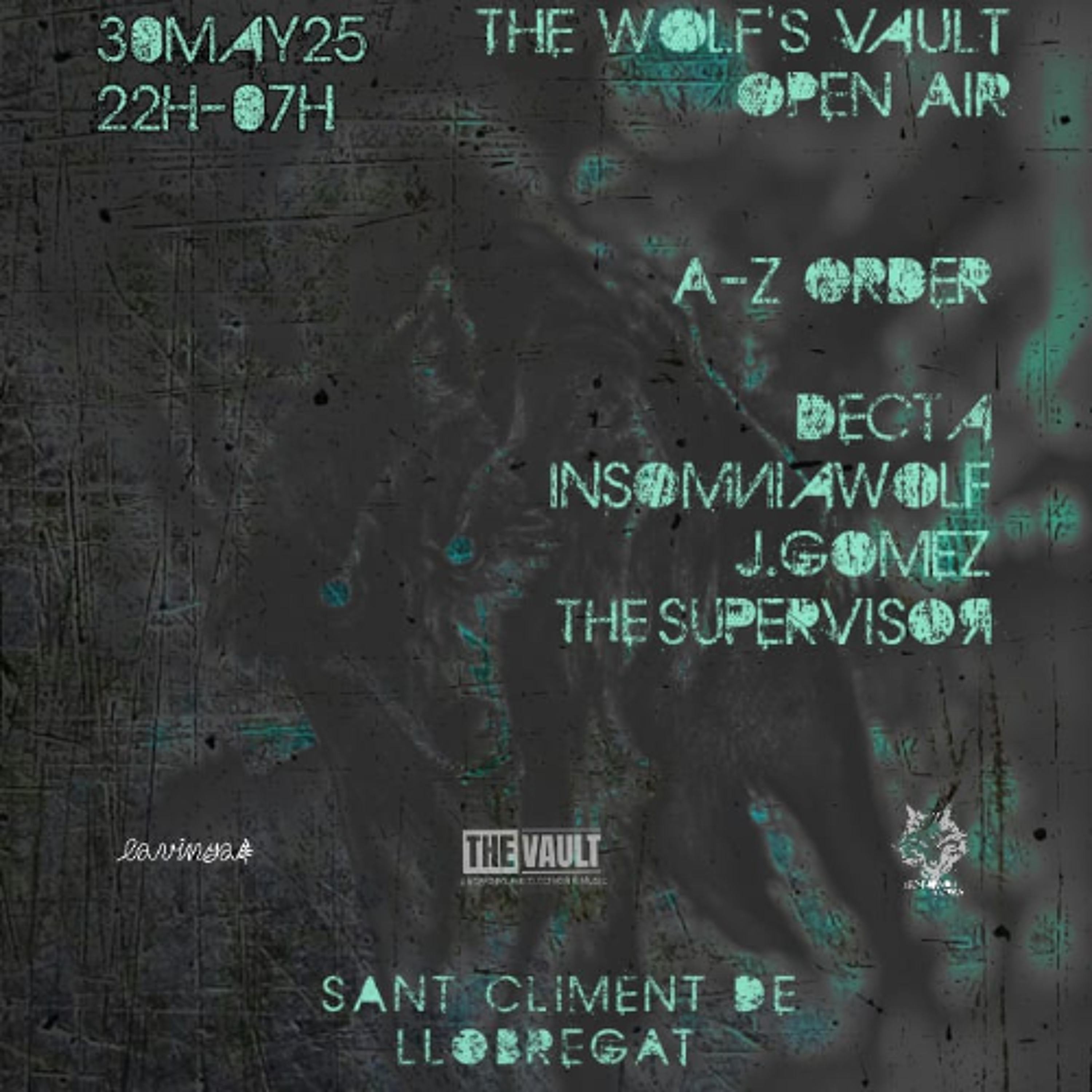 Wolf's Vault 4 - The Supervisor Live @ La vinya **Secret location** episode artwork