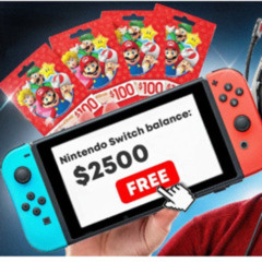 ###Get $100 Nintendo eShop Code FREE – No Captcha, No Survey!###