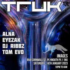 DJ Ribbz @ TRUK, Plymouth, 14.1.2023