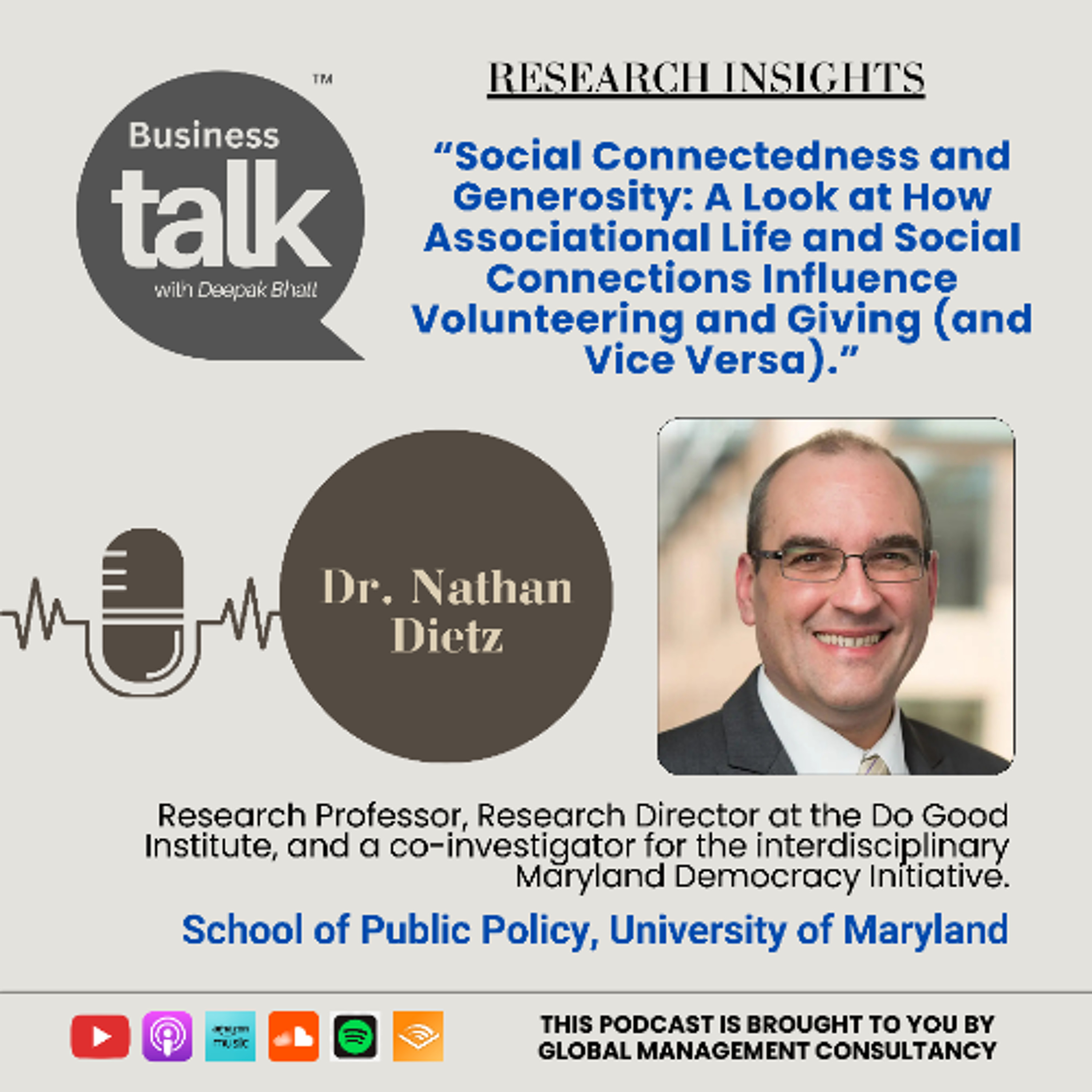 Volunteering vs. Giving: What Drives Generosity in Our Communities? episode artwork