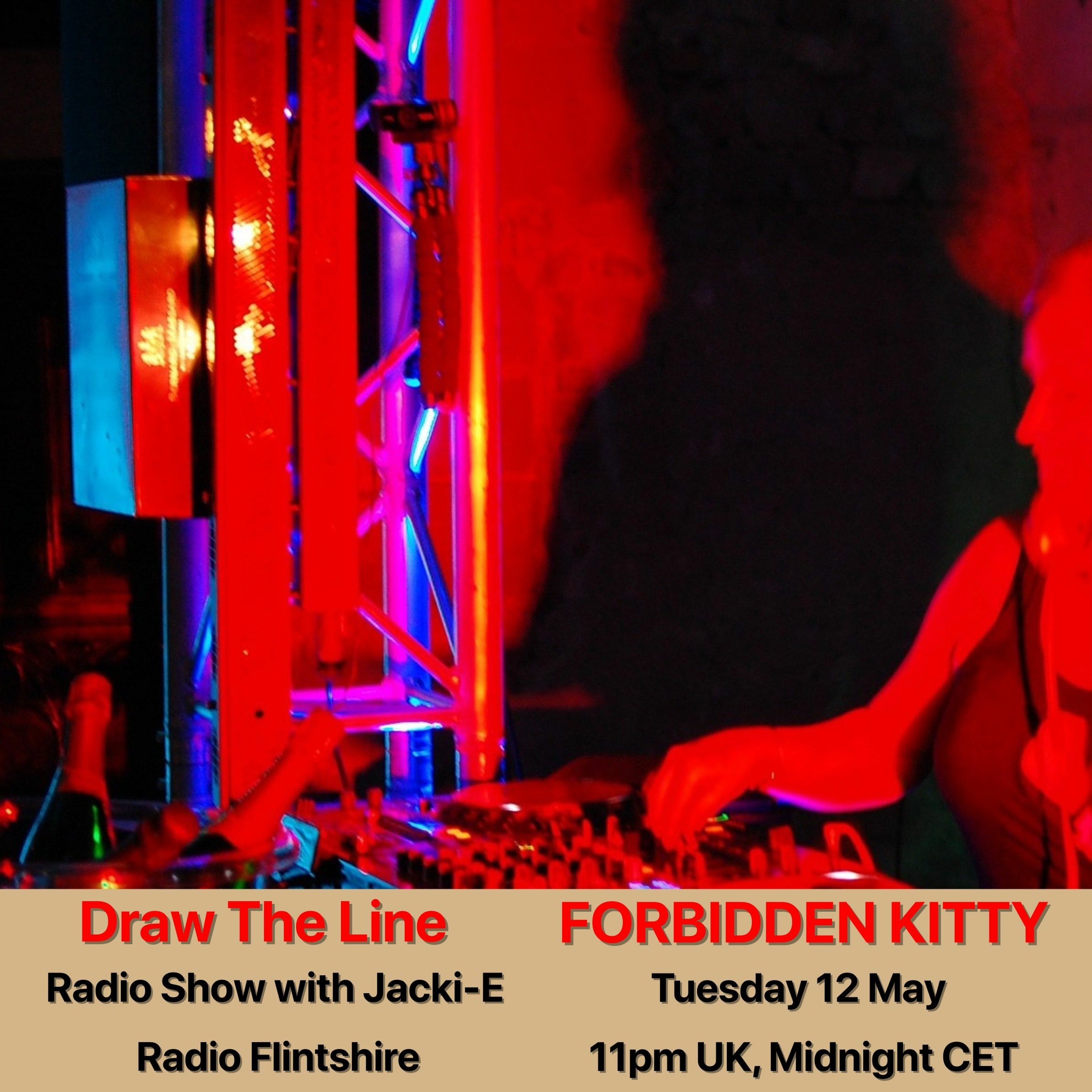 Jacki-E and Draw The Line Radio Show