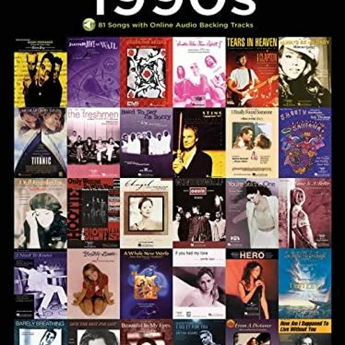 [Read] EBOOK EPUB KINDLE PDF Songs of the 1990s: The New Decade Series with Online Play-Along Backin