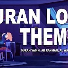 [Lofi Theme] Relaxing Quran Recitation | Surah Yasin, Ar Rahman, Al Waqiah, Al Mulk | Lofi Theme